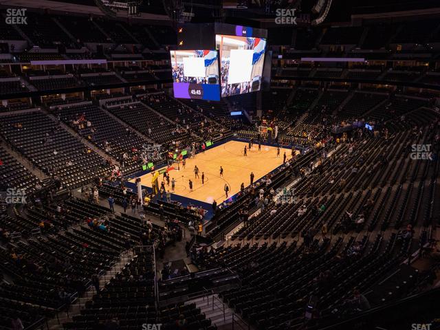 Ball Arena - Section 353 Seat View Ball Arena - Section 353 Seat View