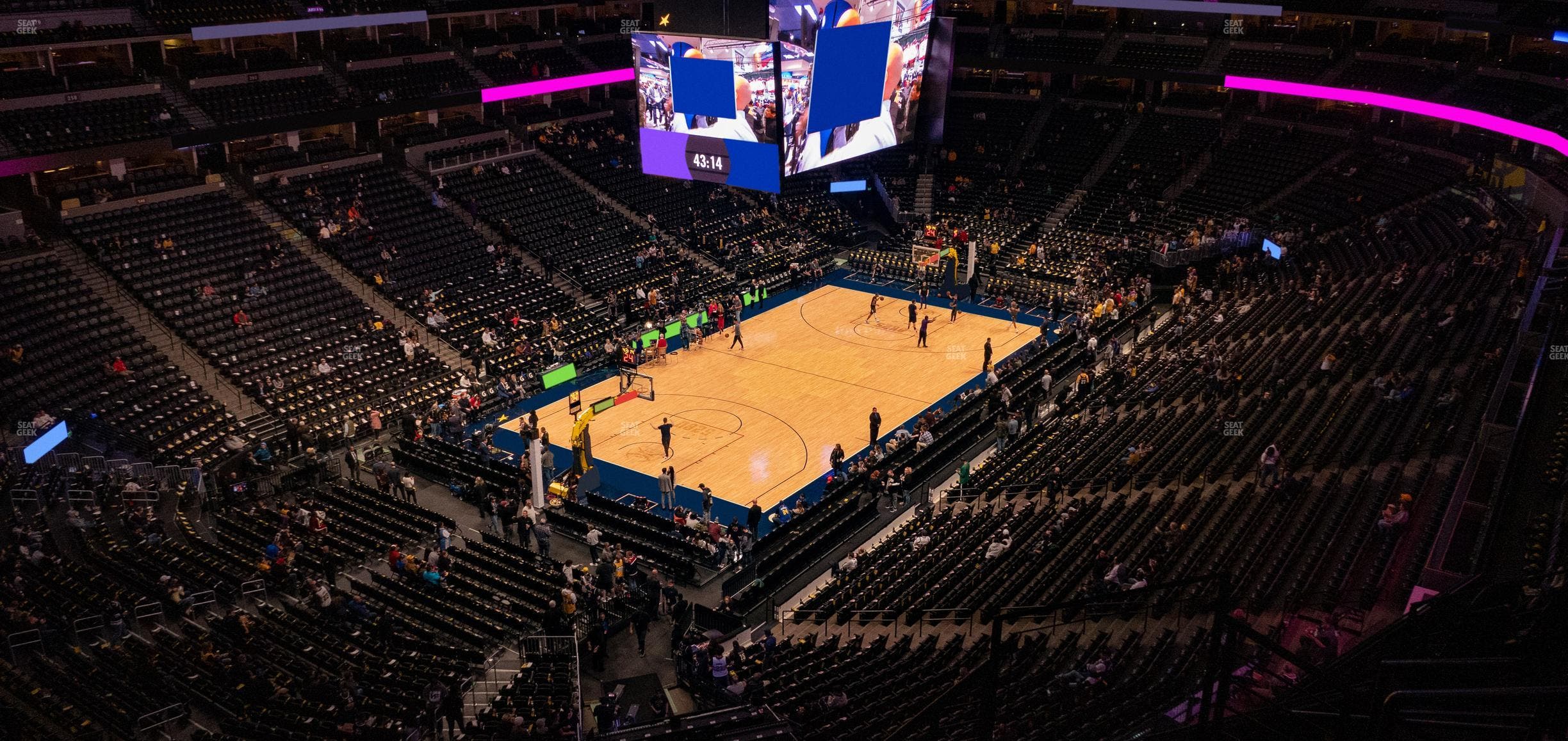 Ball Arena - Section 354 Seat View
