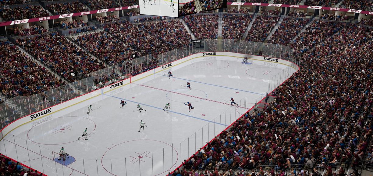 Ball Arena - Section 354 Seat View