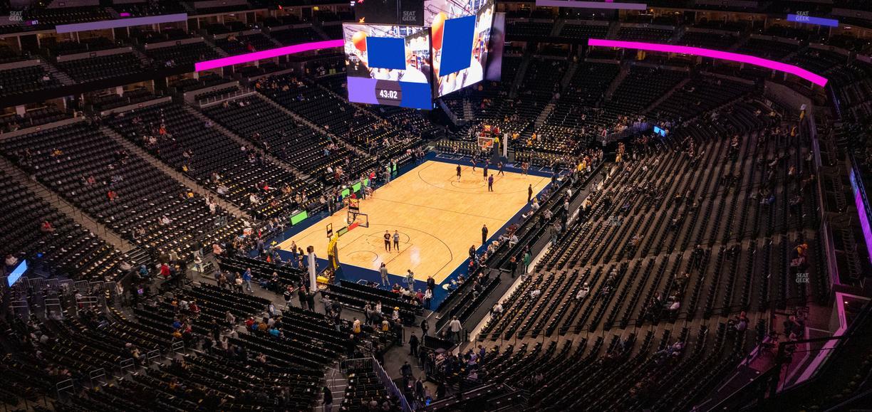 Ball Arena - Section 356 Seat View