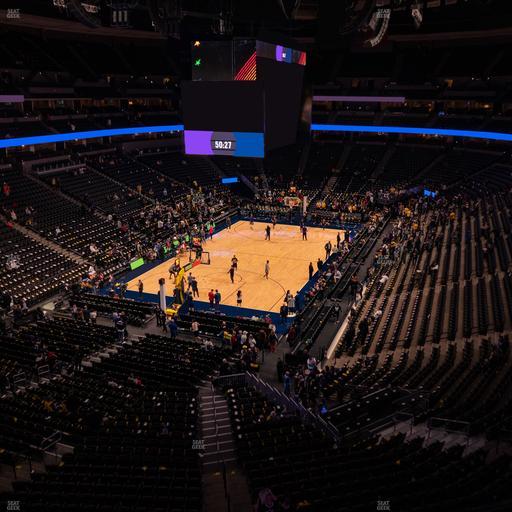 Ball Arena - Section 357 Seat View