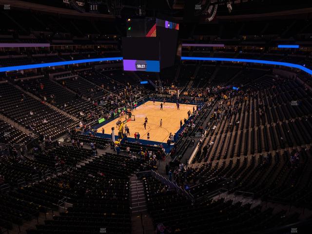 Ball Arena - Section 357 Seat View