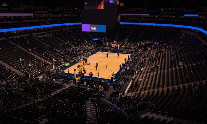 Ball Arena - Section 357 Seat View