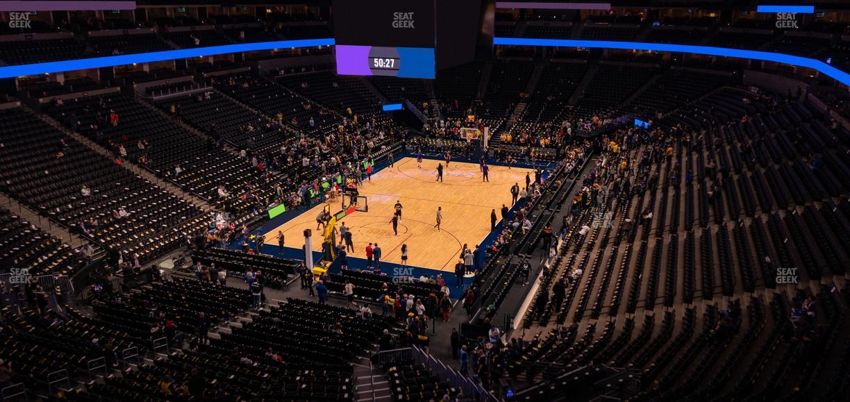 Ball Arena - Section 357 Seat View