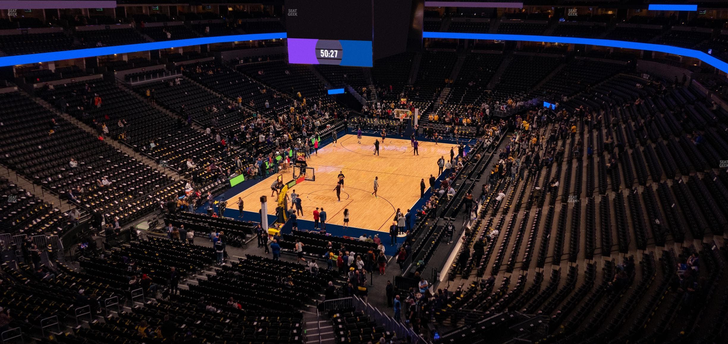 Ball Arena - Section 357 Seat View