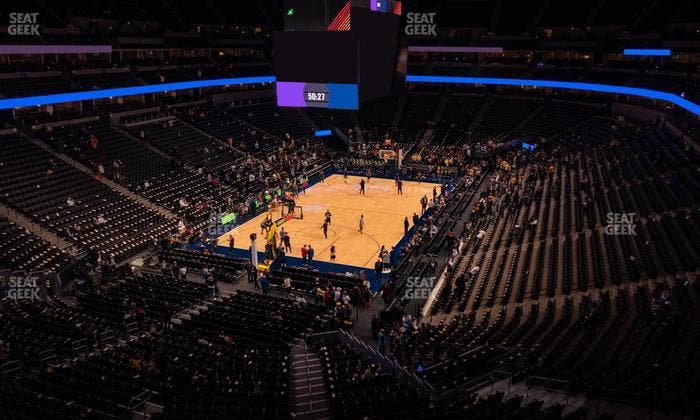 Ball Arena - Section 357 Seat View