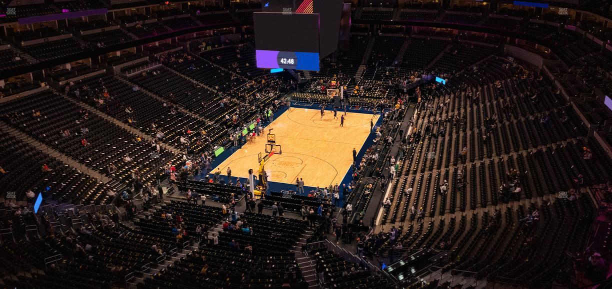 Ball Arena - Section 358 Seat View