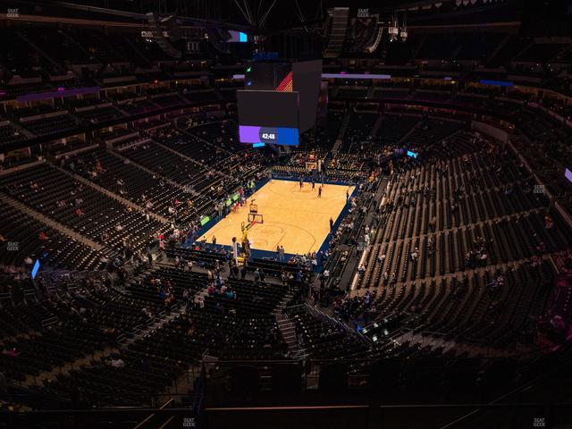 Ball Arena - Section 358 Seat View