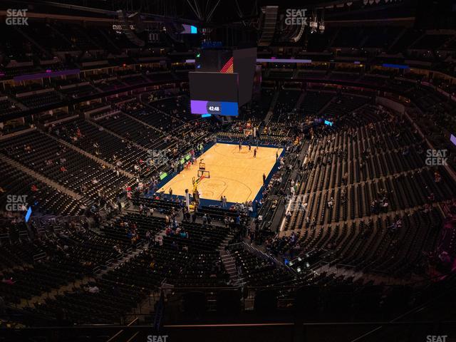 Ball Arena - Section 358 Seat View Ball Arena - Section 358 Seat View