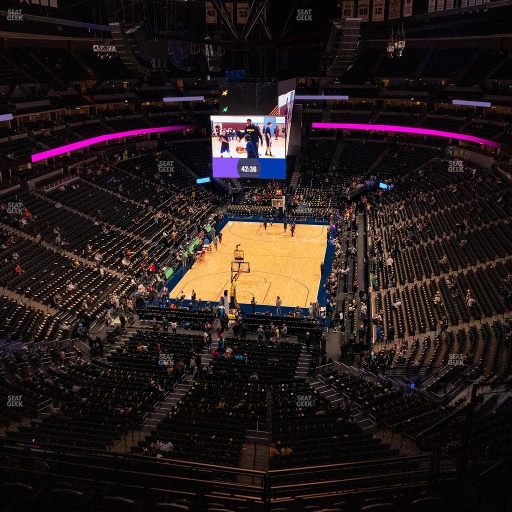 Ball Arena - Section 360 Seat View