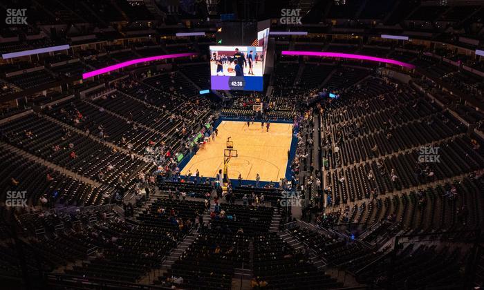 Ball Arena - Section 360 Seat View