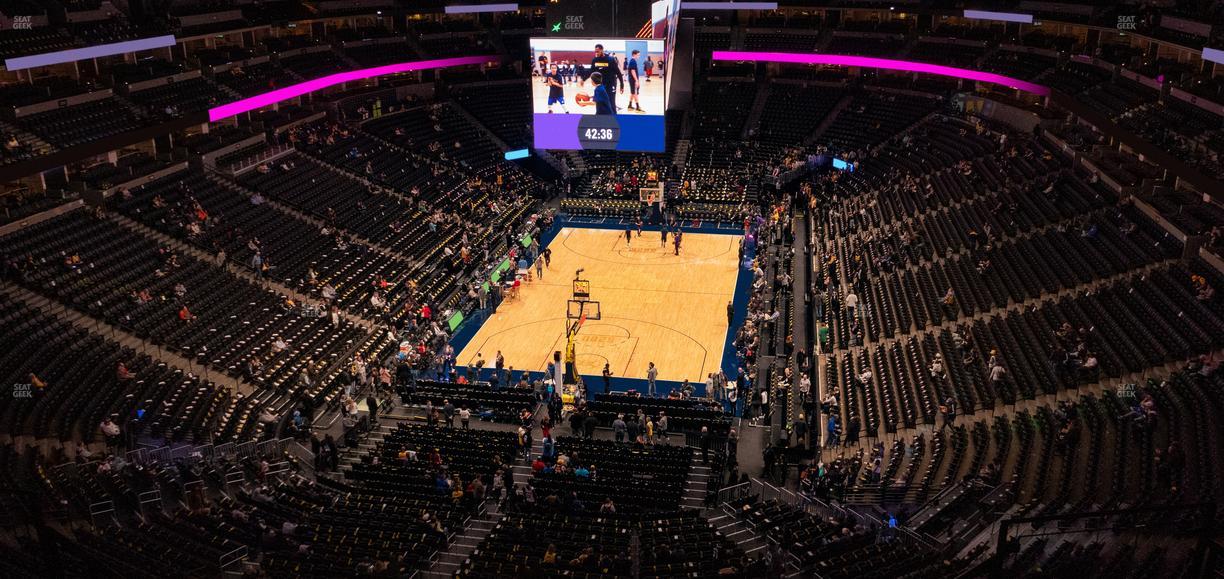 Ball Arena - Section 360 Seat View