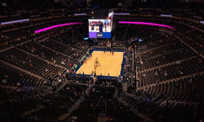 Ball Arena - Section 360 Seat View