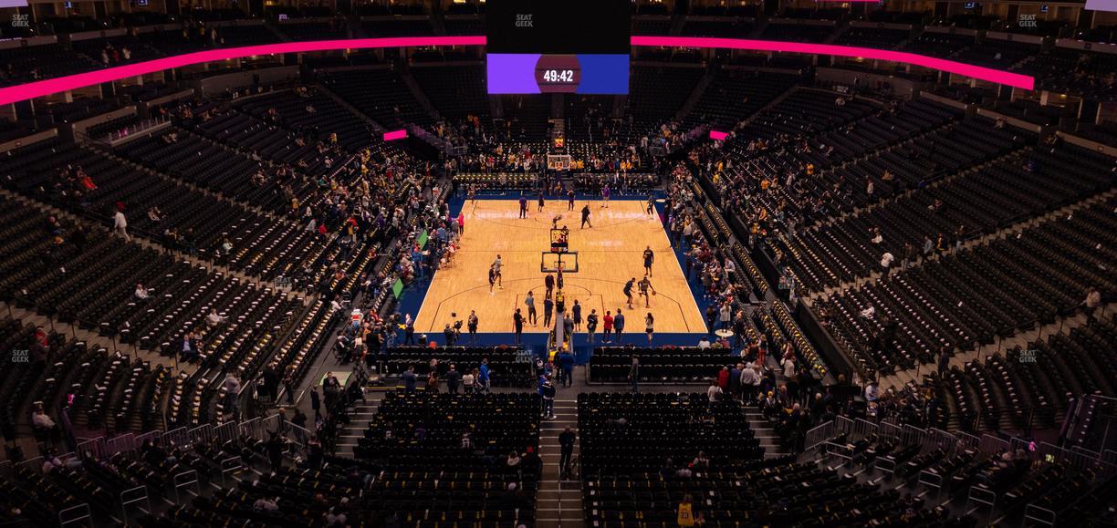 Ball Arena - Section 361 Seat View