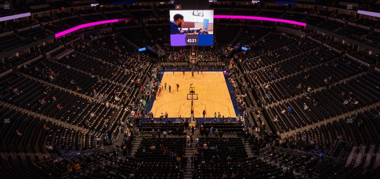 Ball Arena - Section 362 Seat View