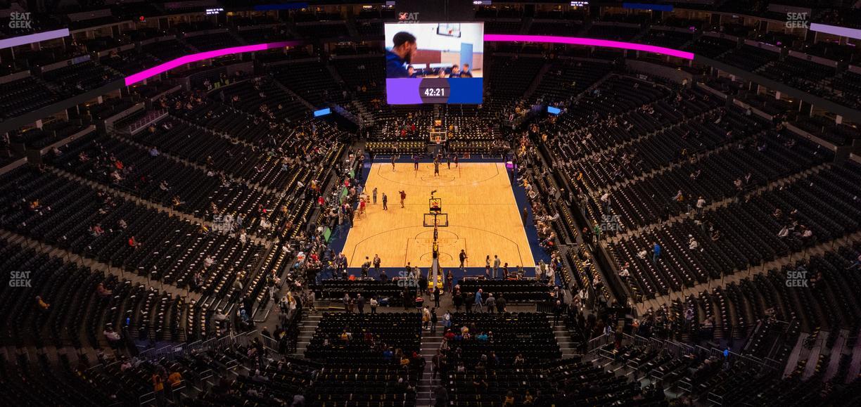 Ball Arena - Section 362 Seat View