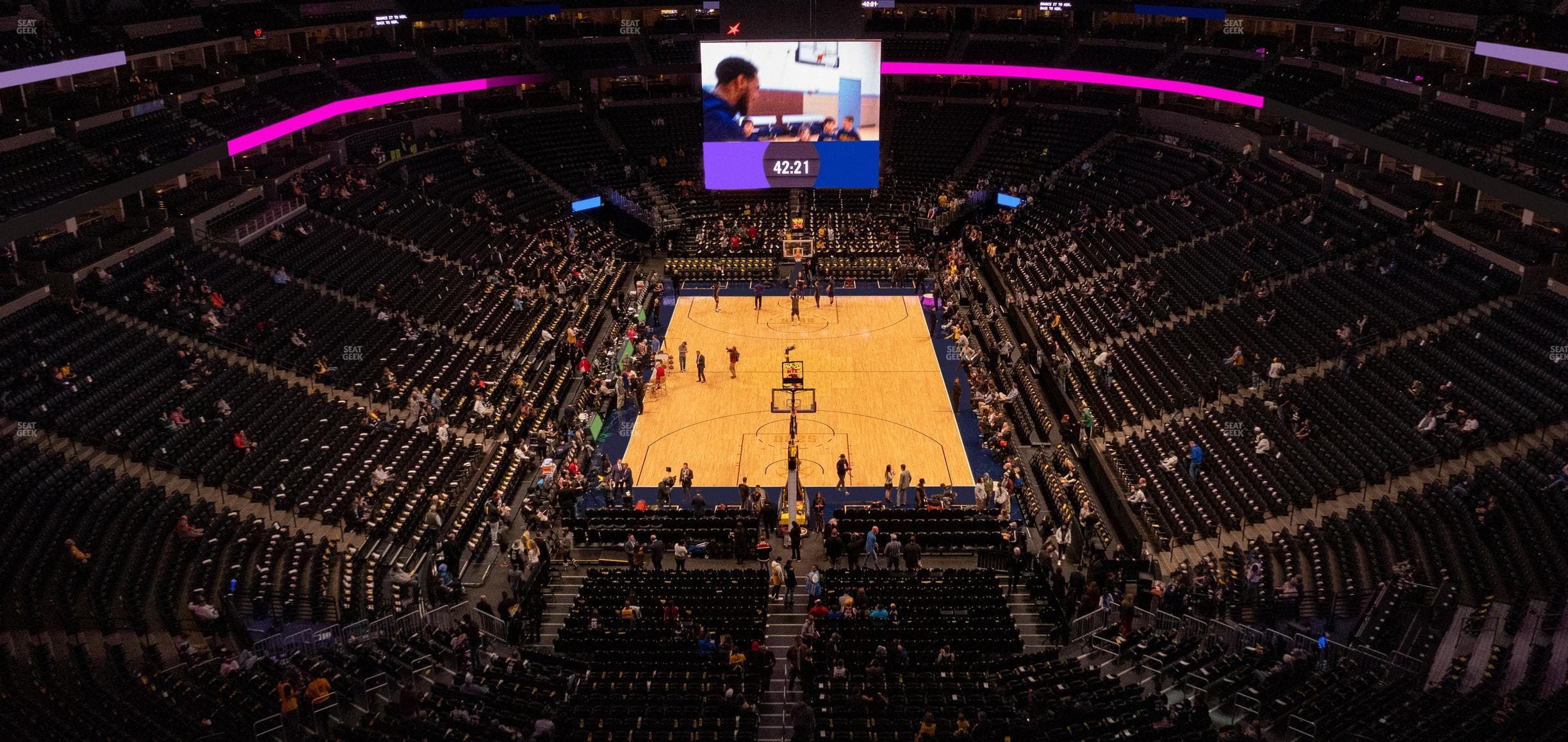 Ball Arena - Section 362 Seat View
