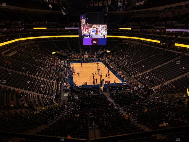 Ball Arena - Section 363 Seat View