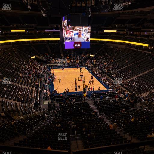 Ball Arena - Section 363 Seat View