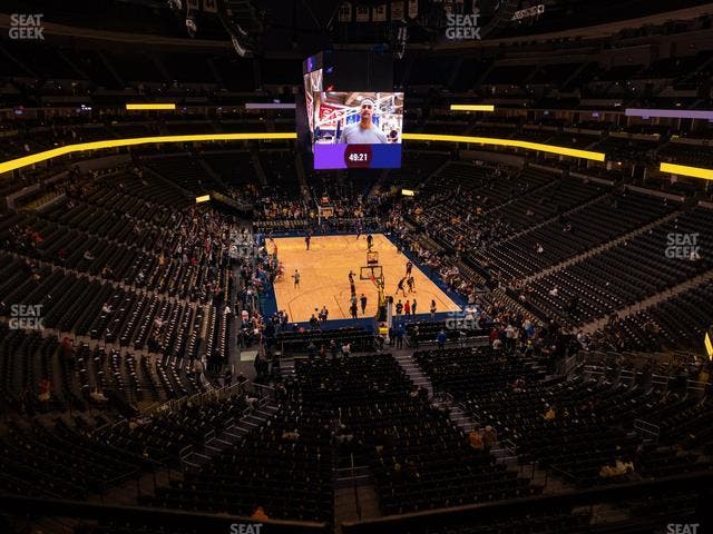 Ball Arena - Section 363 Seat View