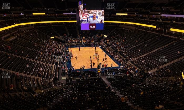 Ball Arena - Section 363 Seat View