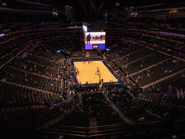 Ball Arena - Section 364 Seat View