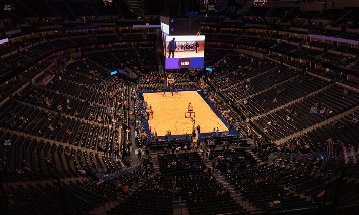 Ball Arena - Section 364 Seat View