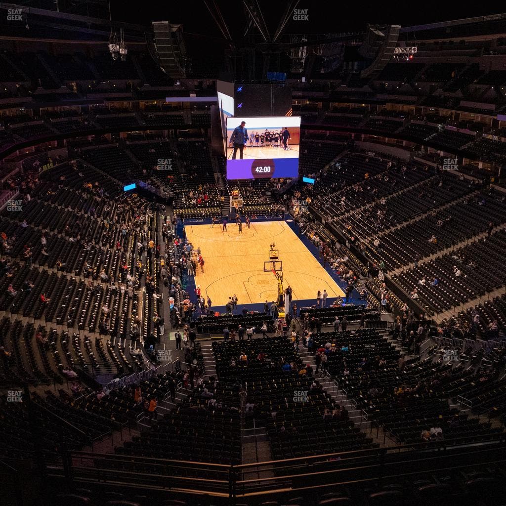 Ball Arena - Section 364 Seat View