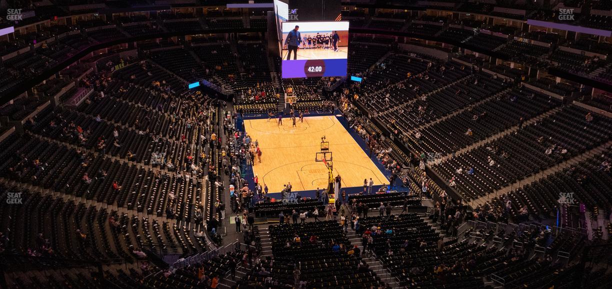 Ball Arena - Section 364 Seat View