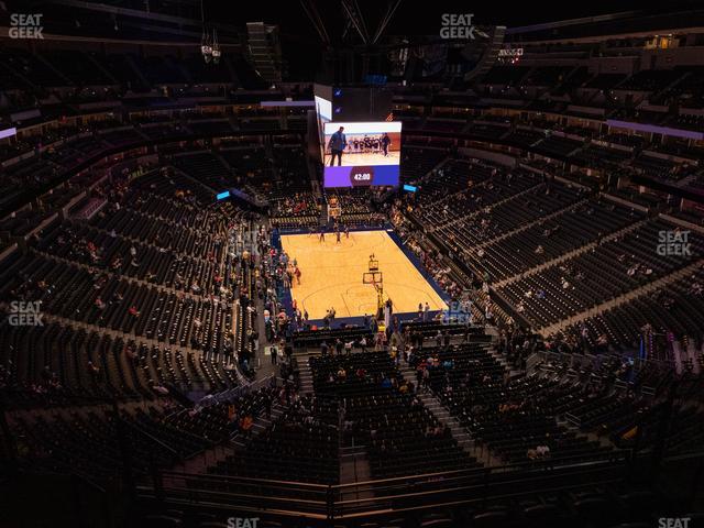 Ball Arena - Section 364 Seat View Ball Arena - Section 364 Seat View