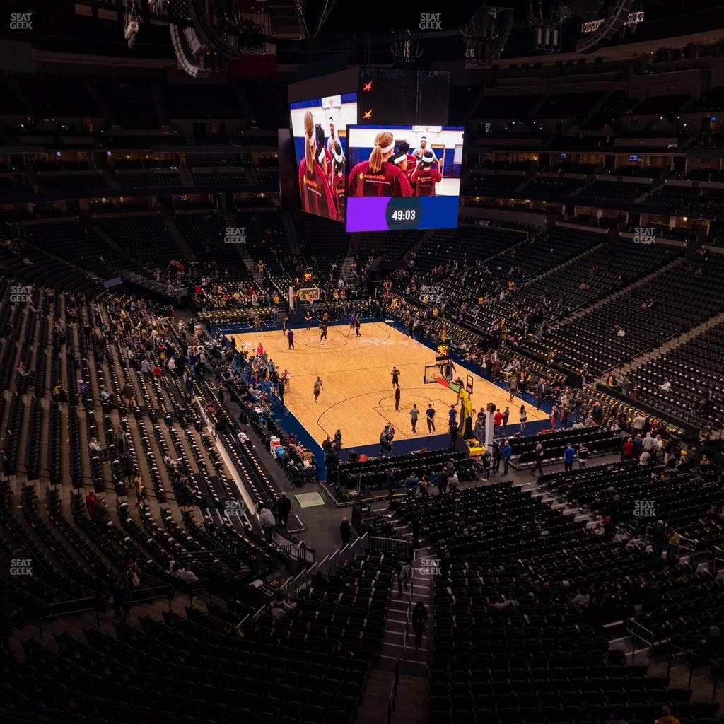 Ball Arena - Section 367 Seat View
