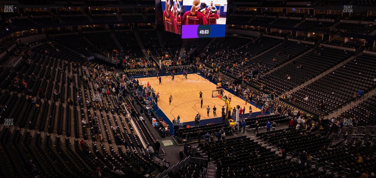 Ball Arena - Section 367 Seat View