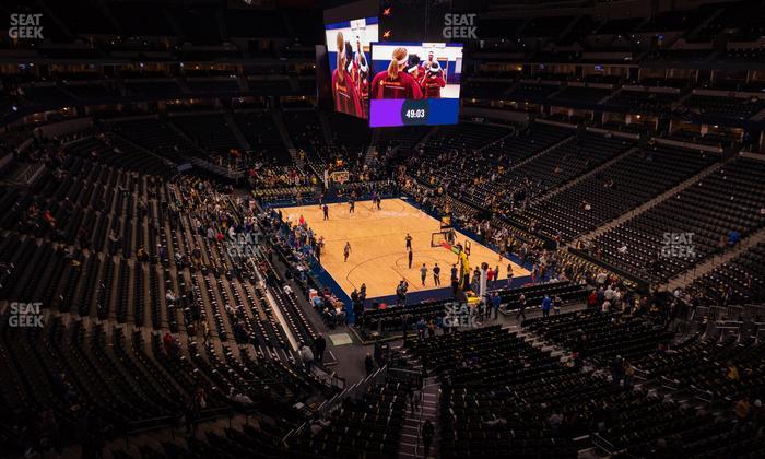 Ball Arena - Section 367 Seat View