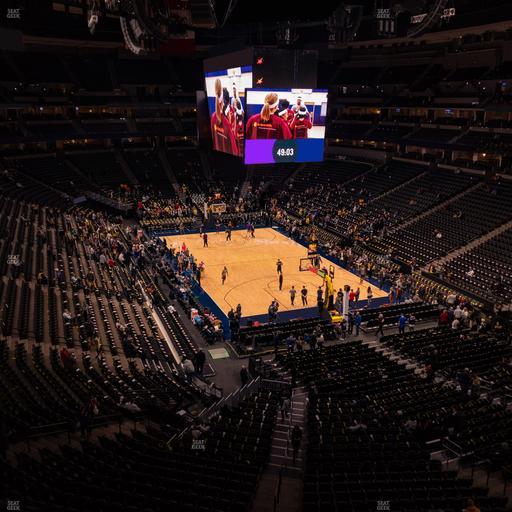 Ball Arena - Section 367 Seat View