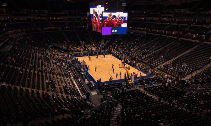 Ball Arena - Section 367 Seat View