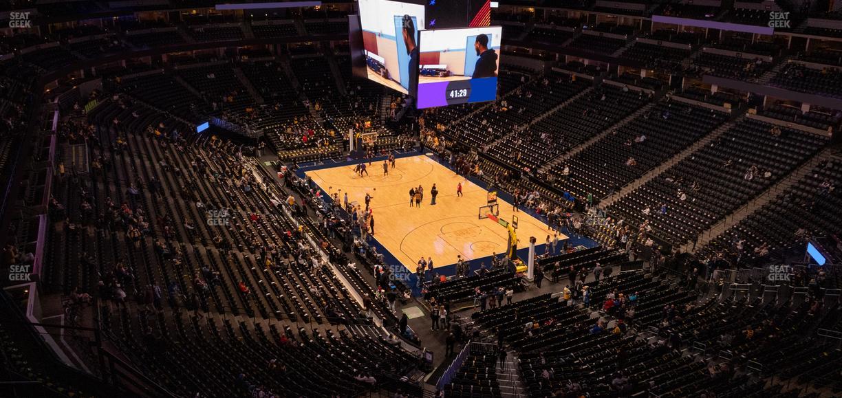 Ball Arena - Section 368 Seat View