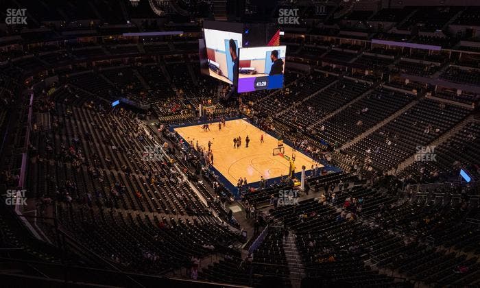 Ball Arena - Section 368 Seat View