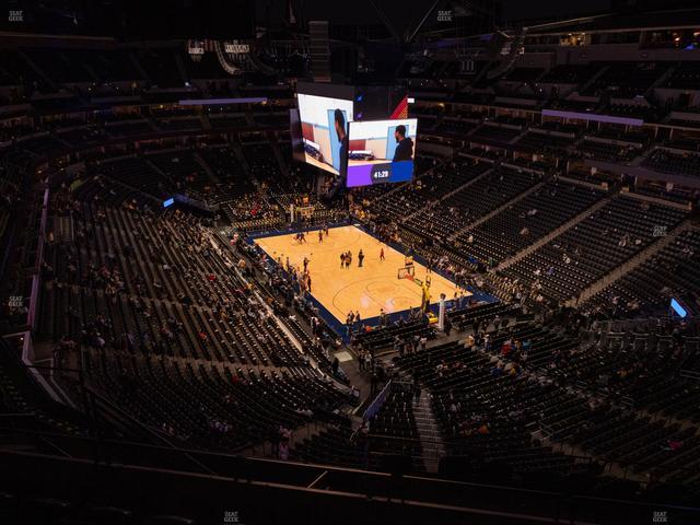 Ball Arena - Section 368 Seat View