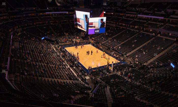 Ball Arena - Section 368 Seat View