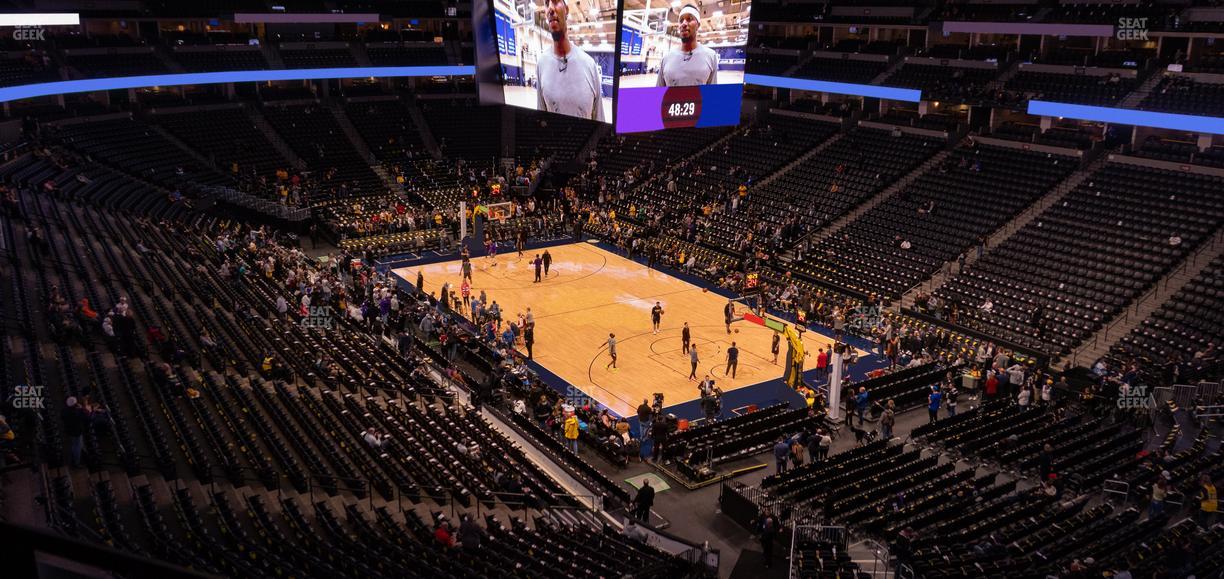 Ball Arena - Section 369 Seat View