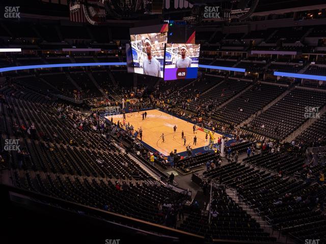 Ball Arena - Section 369 Seat View Ball Arena - Section 369 Seat View