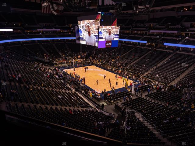 Ball Arena - Section 369 Seat View