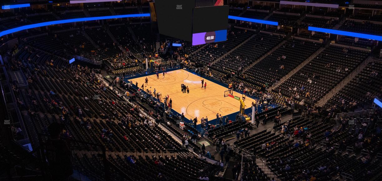 Ball Arena - Section 370 Seat View