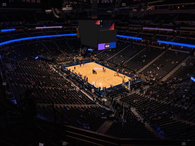 Ball Arena - Section 370 Seat View