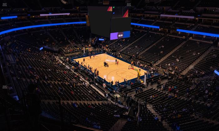 Ball Arena - Section 370 Seat View