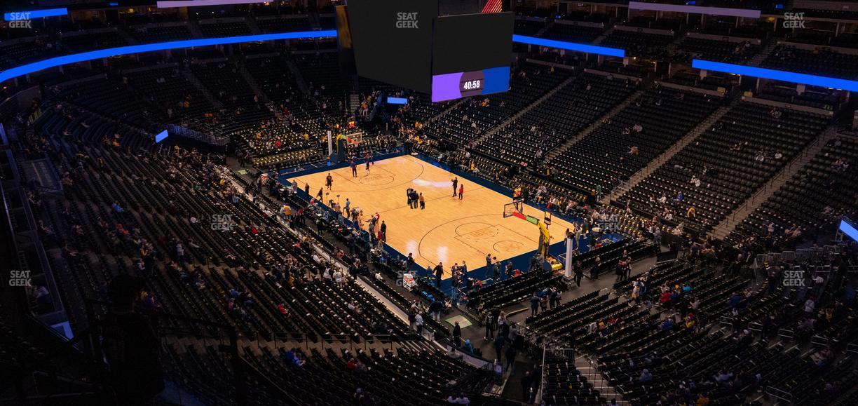 Ball Arena - Section 370 Seat View