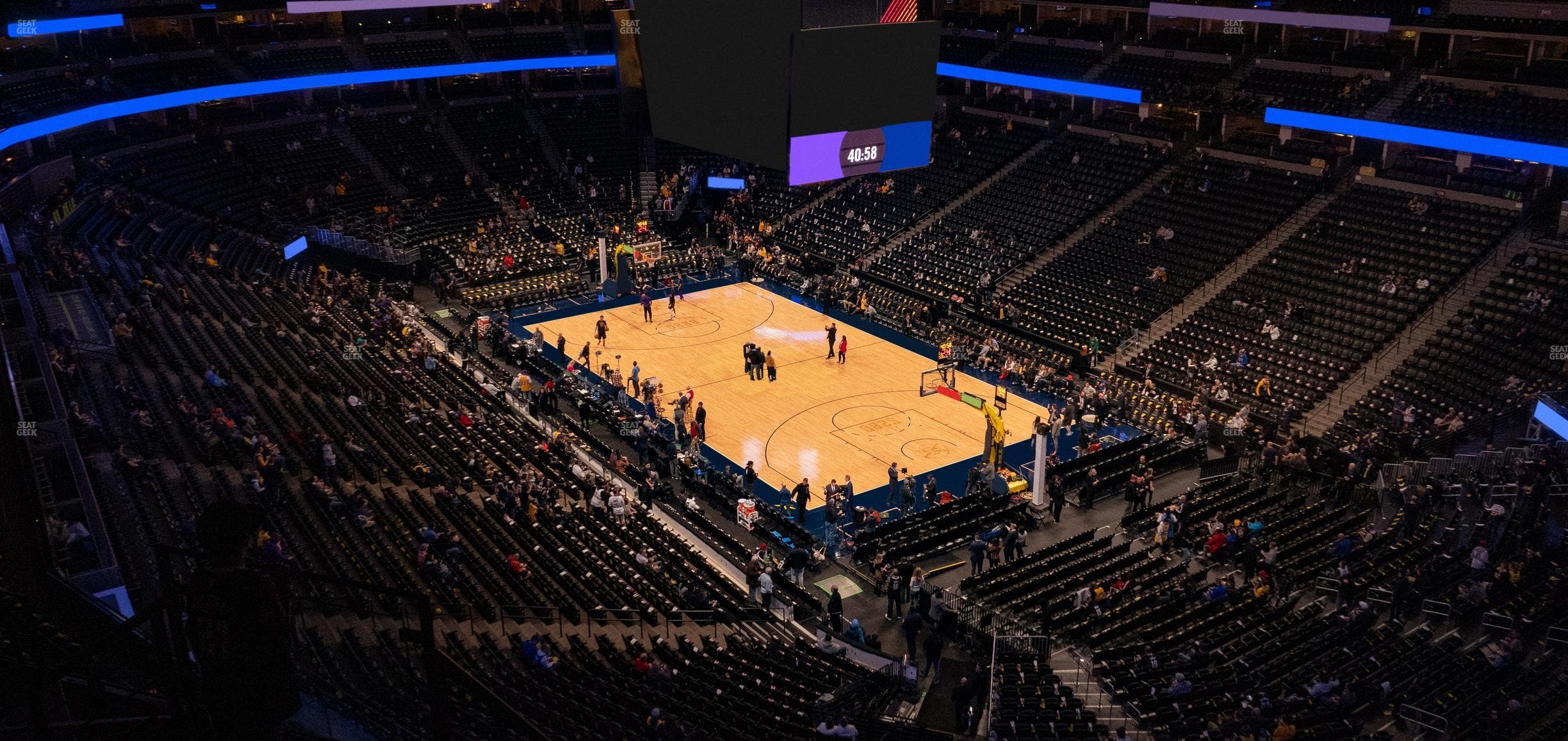 Ball Arena - Section 370 Seat View