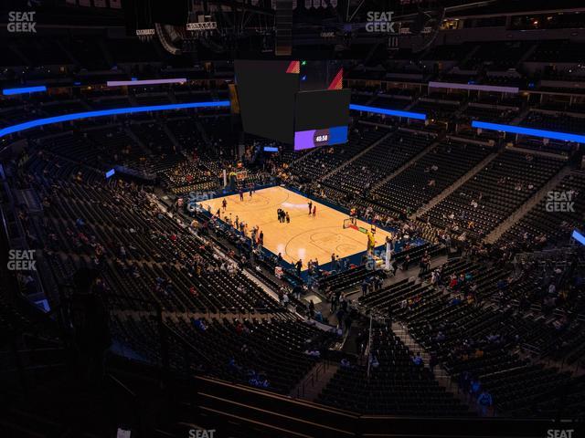 Ball Arena - Section 370 Seat View Ball Arena - Section 370 Seat View