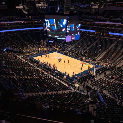 Ball Arena - Section 372 Seat View