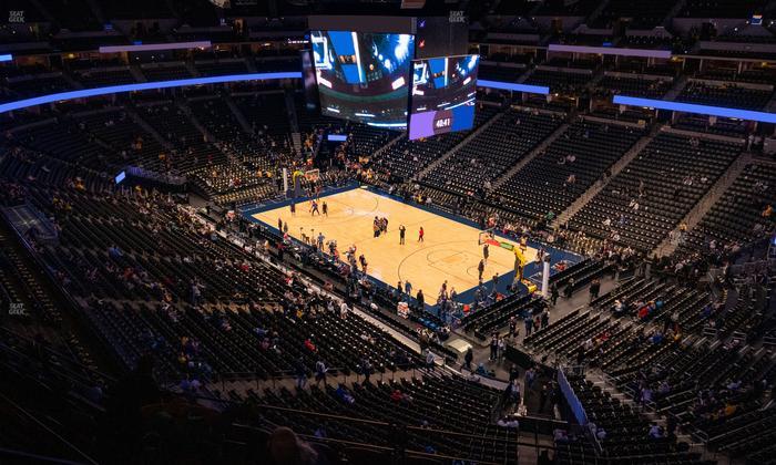 Ball Arena - Section 372 Seat View